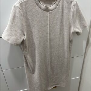 Zara Tan Mini Dress Casual Chic